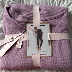 Victoria's Secret Lavender Waffle Lounge Set